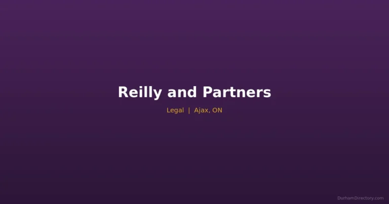 Reilly and Partners - Legal in Ajax
