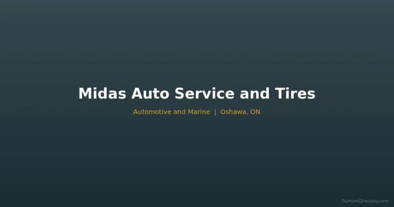 Midas Auto Service & Tires - Automotive & Marine in Oshawa