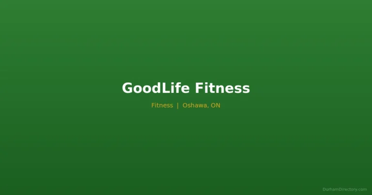 GoodLife Fitness - Fitness in Oshawa