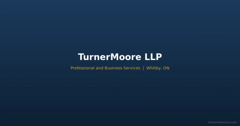 TurnerMoore LLP - Professional & Business Services in Whitby