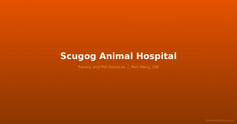 Scugog Animal Hospital - Family & Pet Services in Port Perry
