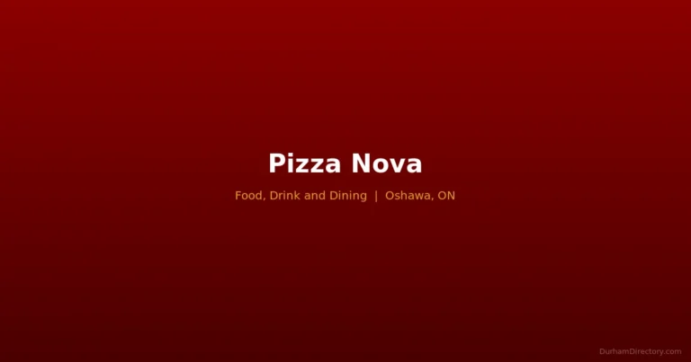Pizza Nova - Food, Drink & Dining in Oshawa