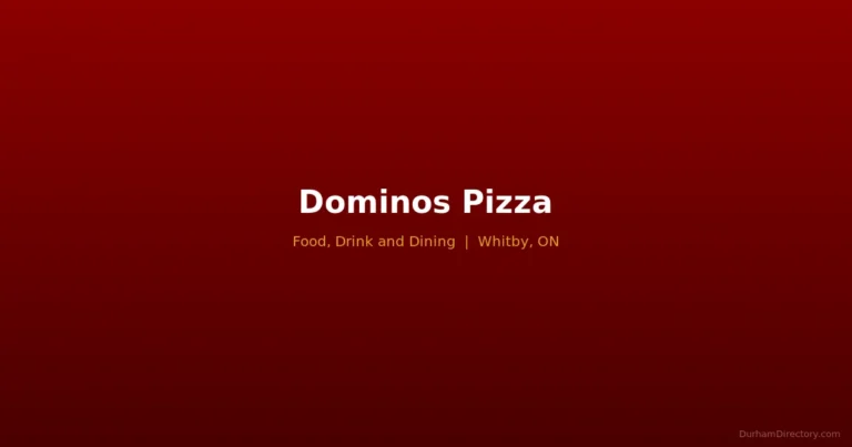Domino's Pizza - Food, Drink & Dining in Whitby