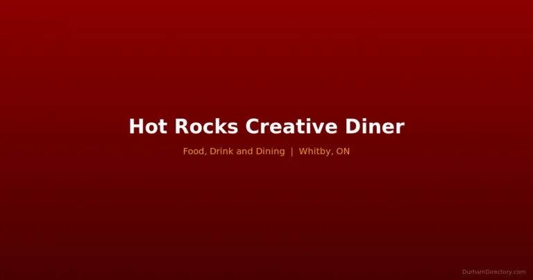 Hot Rocks Creative Diner - Food, Drink & Dining in Whitby
