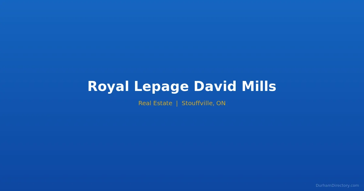 Royal Lepage David Mills Featured image