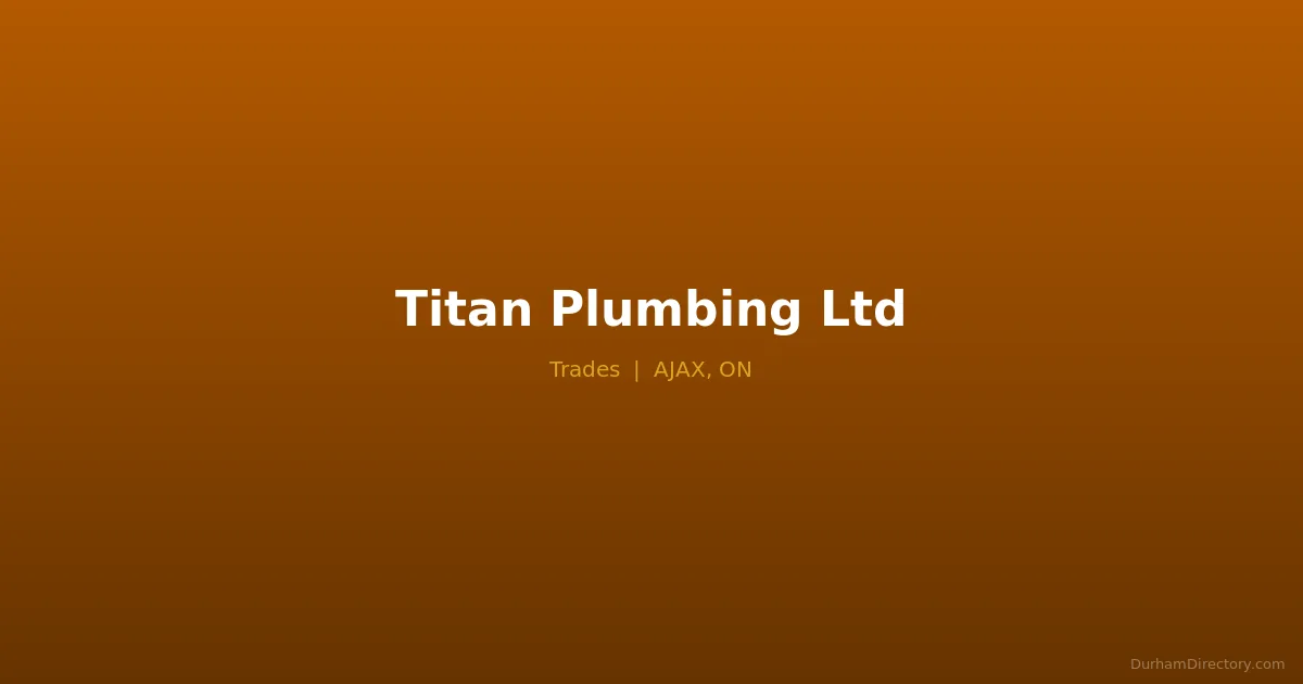 Titan Plumbing Ltd Featured image
