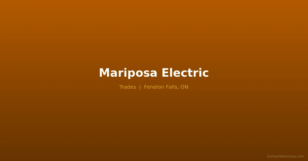 Mariposa Electric Featured image
