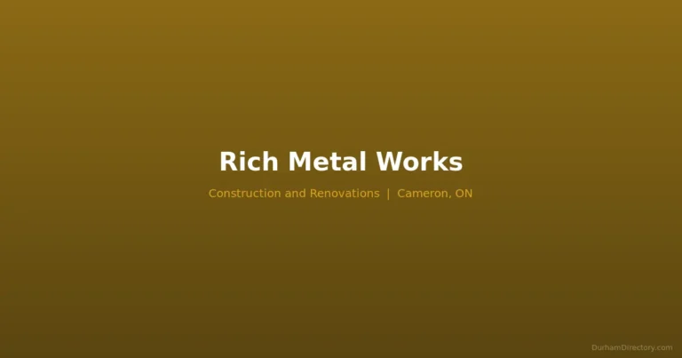Rich Metal Works - Construction & Renovations in Cameron