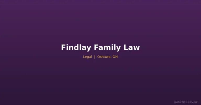 Findlay Family Law - Legal in Oshawa