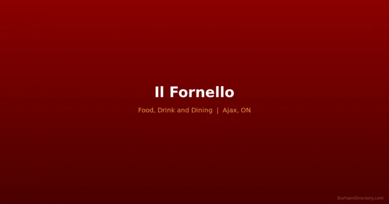 Il Fornello - Food, Drink & Dining in Ajax