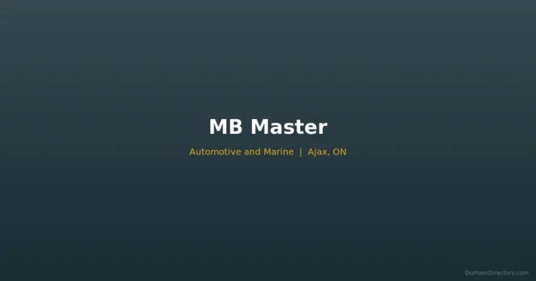 MB Master - Automotive & Marine in Ajax