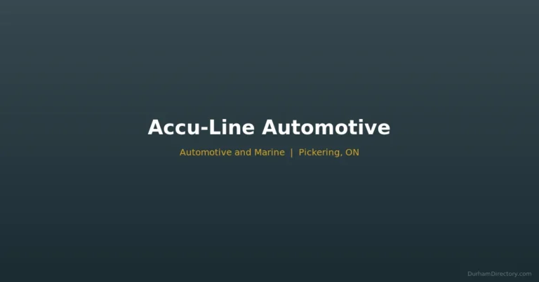 Accu-Line Automotive - Automotive & Marine in Pickering