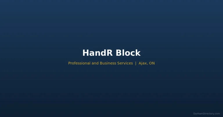 H&R Block - Professional & Business Services in Ajax