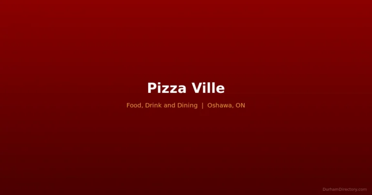 Pizza Ville - Food, Drink & Dining in Oshawa