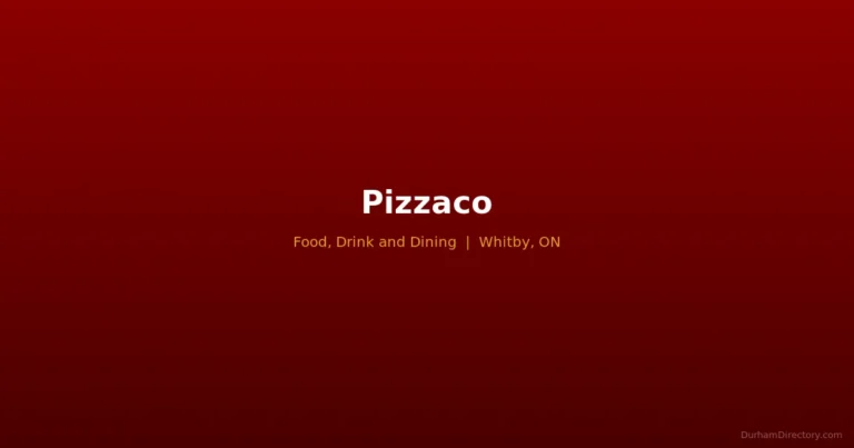 Pizzaco - Food, Drink & Dining in Whitby