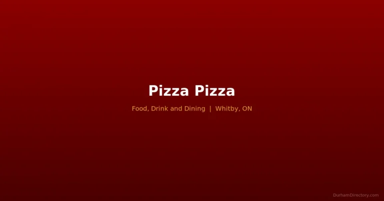 Pizza Pizza - Food, Drink & Dining in Whitby