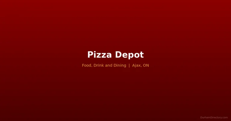 Pizza Depot - Food, Drink & Dining in Ajax