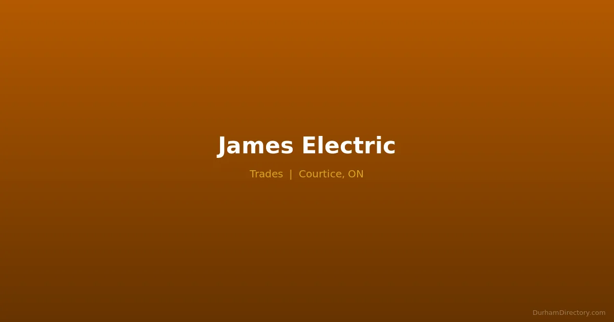 James Electric Featured image