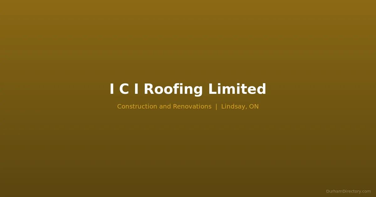 I C I Roofing Limited Featured image