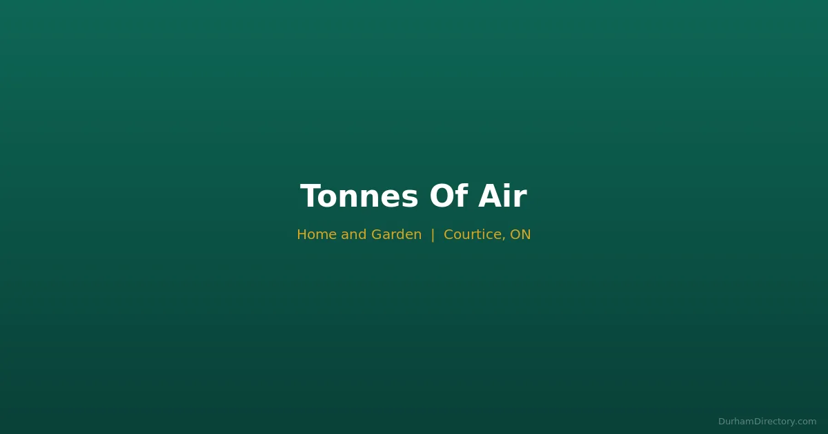 Tonnes Of Air Featured image