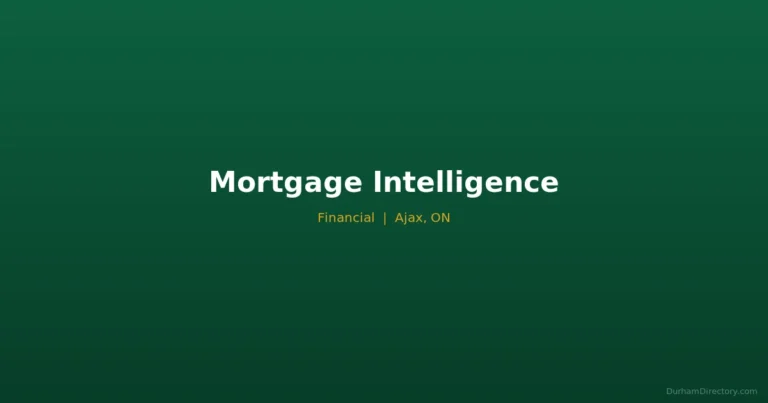 Mortgage Intelligence - Financial in Ajax