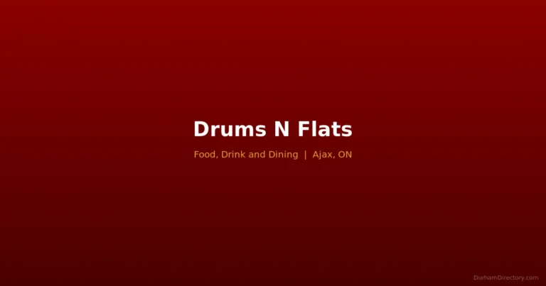 Drums N Flats - Food, Drink & Dining in Ajax