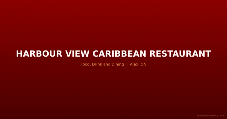 HARBOUR VIEW CARIBBEAN RESTAURANT - Food, Drink & Dining in Ajax
