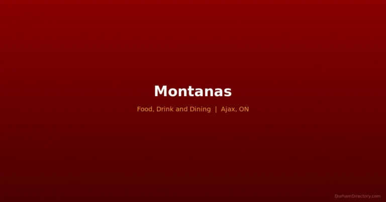 Montana's - Food, Drink & Dining in Ajax