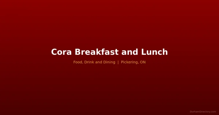 Cora Breakfast & Lunch - Food, Drink & Dining in Pickering