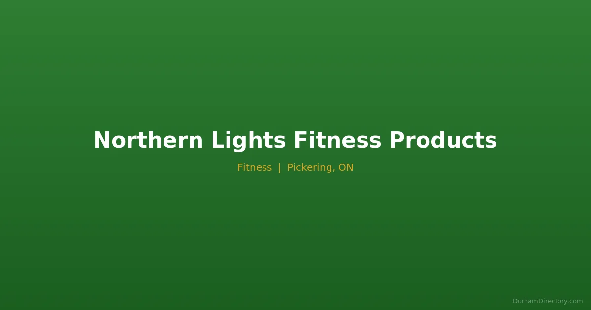 Northern Lights Fitness Products Featured image