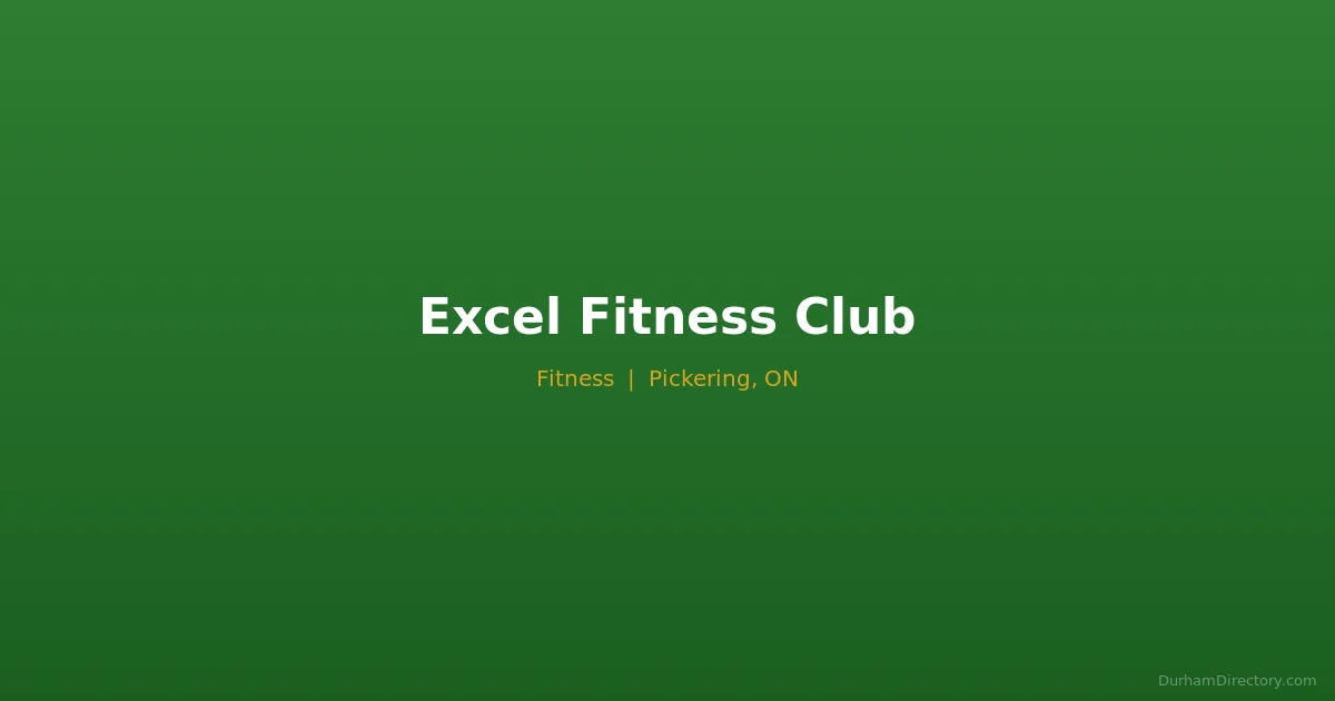 Excel Fitness Club Featured image