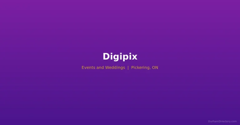 Digipix - Events & Weddings in Pickering