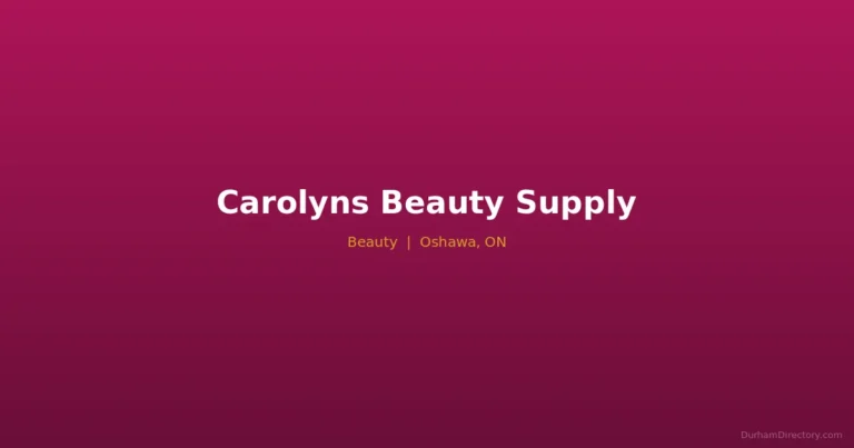 Carolyns Beauty Supply - Beauty in Oshawa