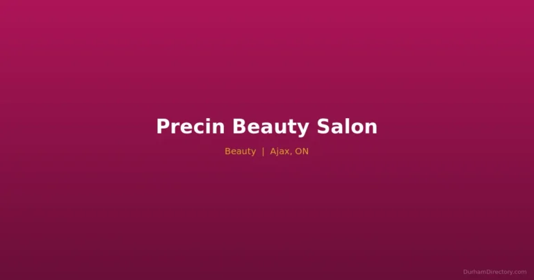 Precin Beauty Salon - Beauty in Ajax