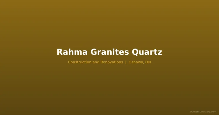 Rahma Granites Quartz - Construction & Renovations in Oshawa