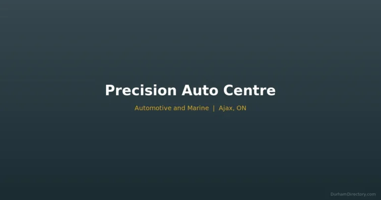 Precision Auto Centre - Automotive & Marine in Ajax