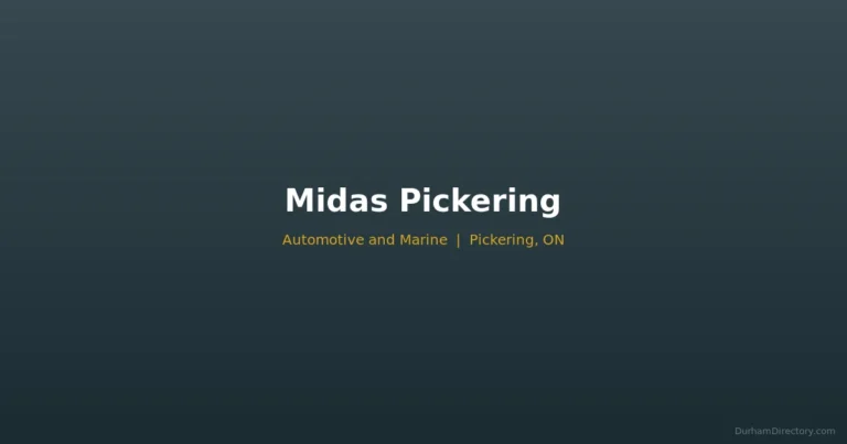 Midas Pickering - Automotive & Marine in Pickering