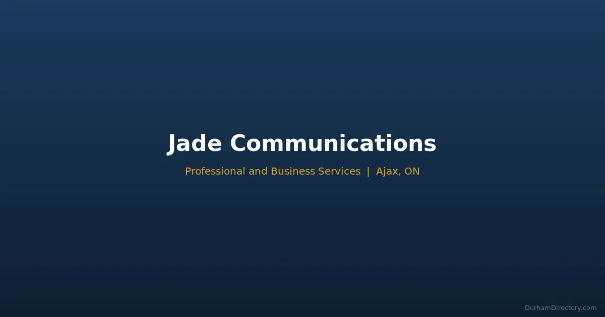 Jade Communications Featured image