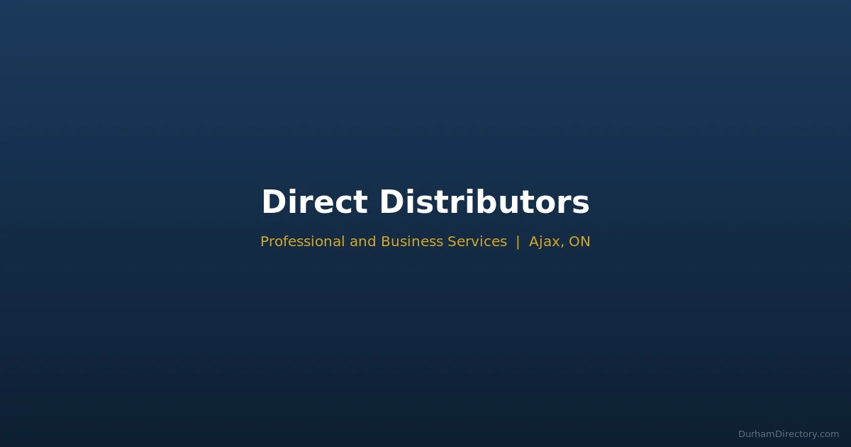 Direct Distributors Featured image
