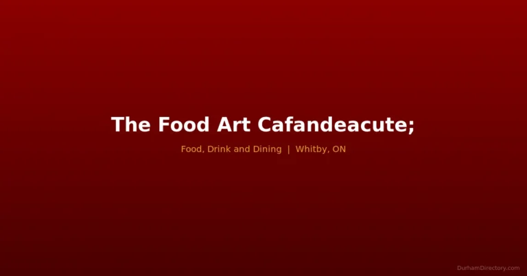 The Food Art Caf&eacute; - Food, Drink & Dining in Whitby