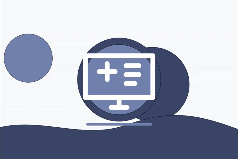 Generic unbranded illustration representing IT & Web Services