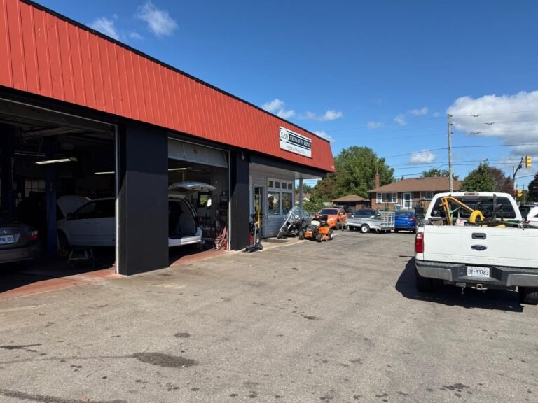 SPD Tires & Auto Repair shop exterior in Oshawa