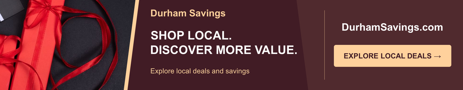 Durham Savings — Wide 1983 × 385
